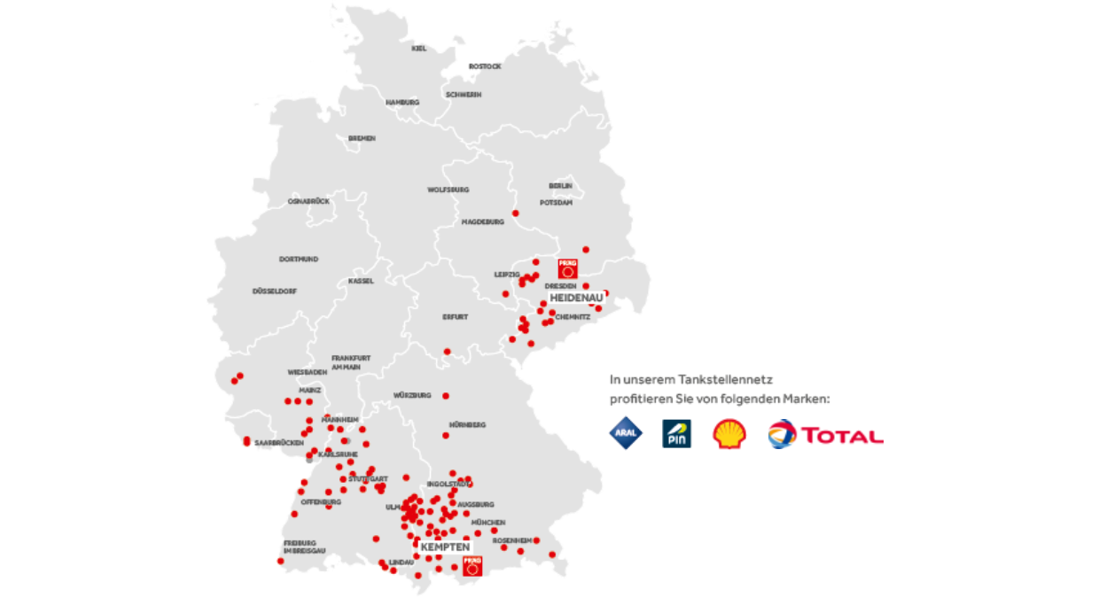 Tankstellennetz